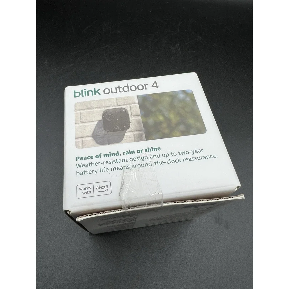 Blink Outdoor 4 Wireless Camera Two-Way Talk Add-On Camera Black